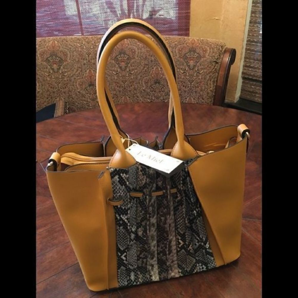 LeβMielβBagβSnakeβSkinβPrint